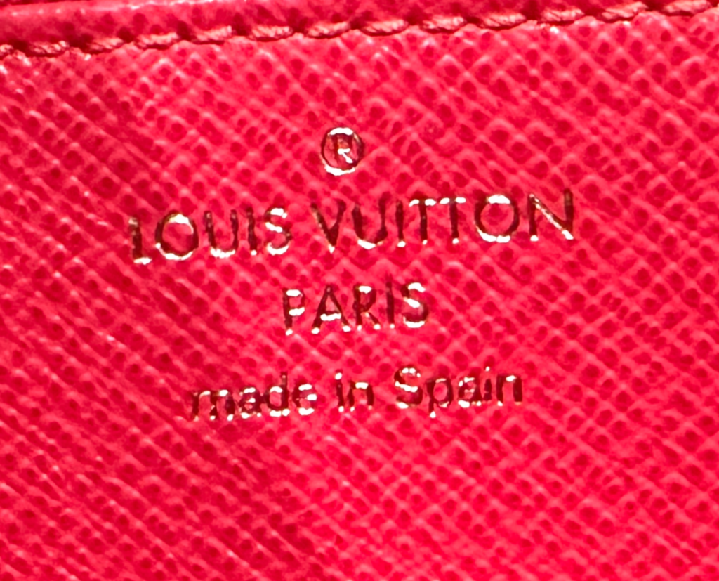 Louis Vuitton Red Epi Leather Louise Wallet-Clutch