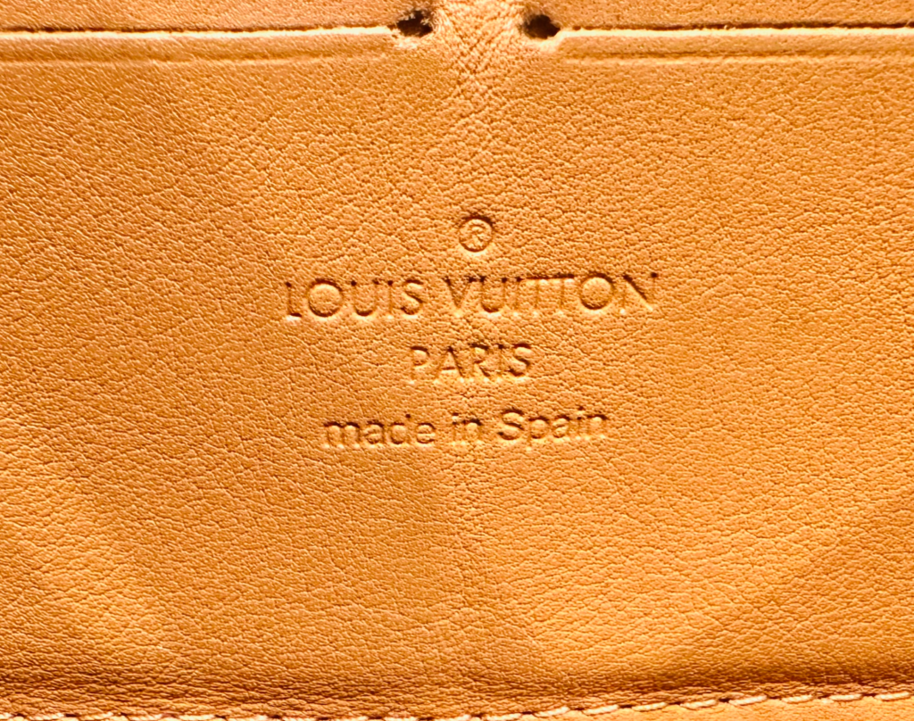 Louis Vuitton Monogram Blue Denim Zip Around Wallet - Clutch