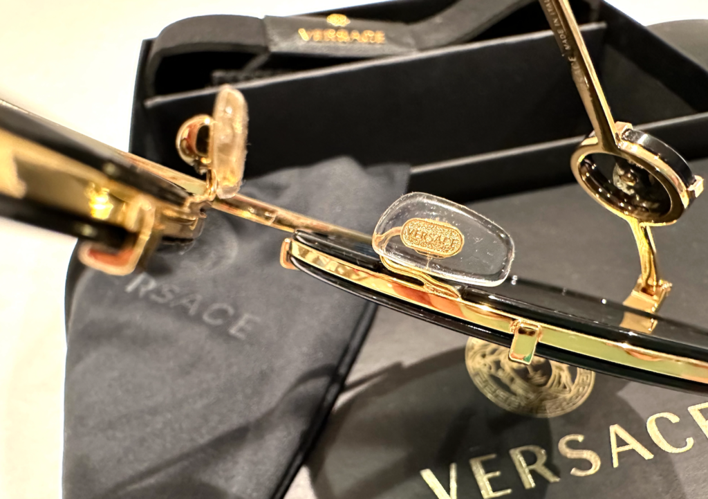 Black Aviator Medusa Versace Sunglasses