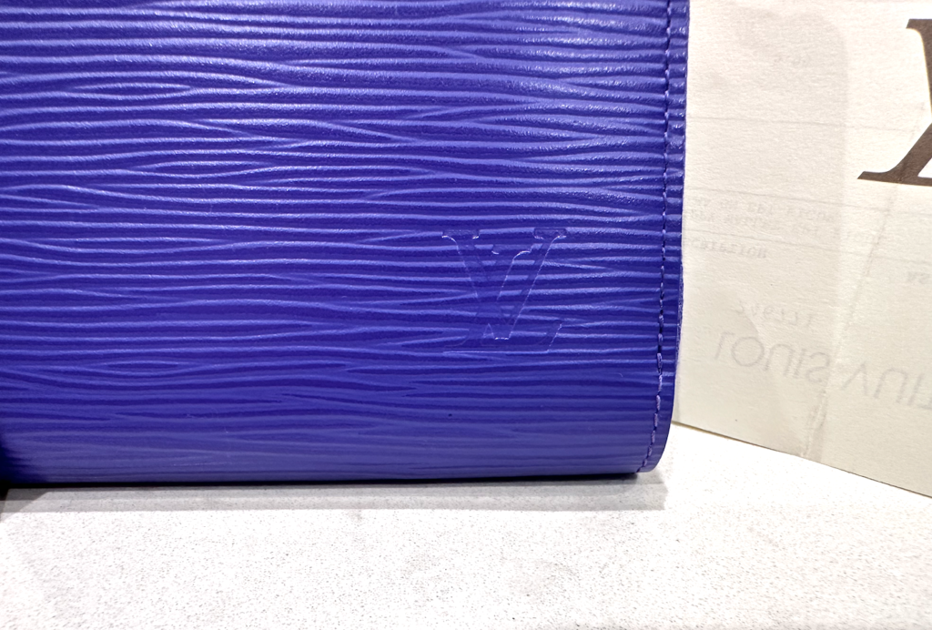 Louis Vuitton Figue Purple Epi Leather Zippy Wallet