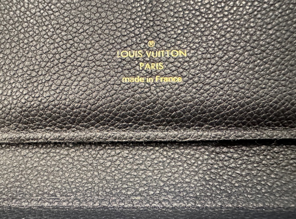 Louis Vuitton Black Empreinte Monogram Zippy Wallet - Organizer