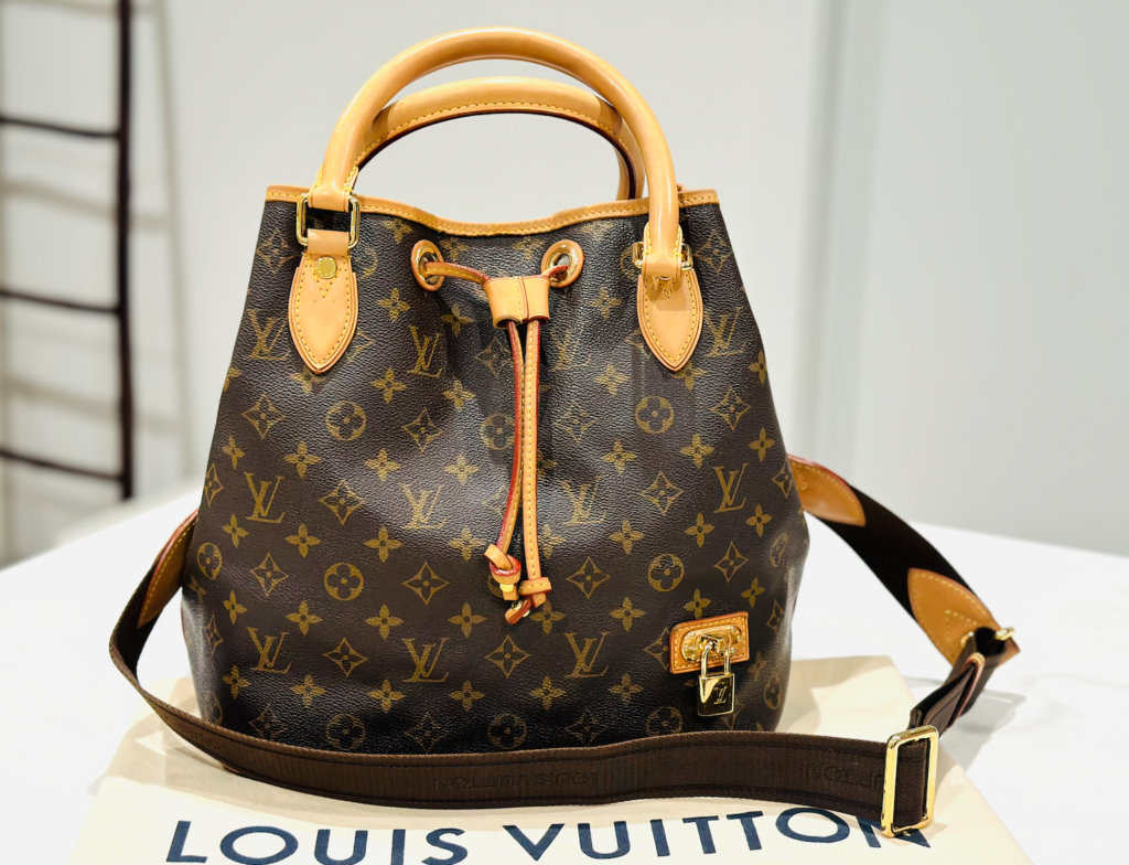 Louis Vuitton Eden Neo Noe Monogram Drawstring 2 Way Satchel