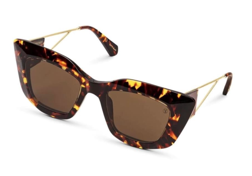 Louis Vuitton Arizona Dream Tortoiseshell Leopard Cat-Eye Sunglasses