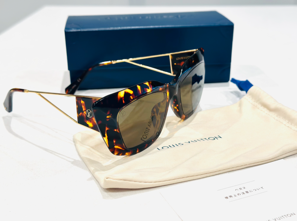 Louis Vuitton Arizona Dream Tortoiseshell Leopard Cat-Eye Sunglasses