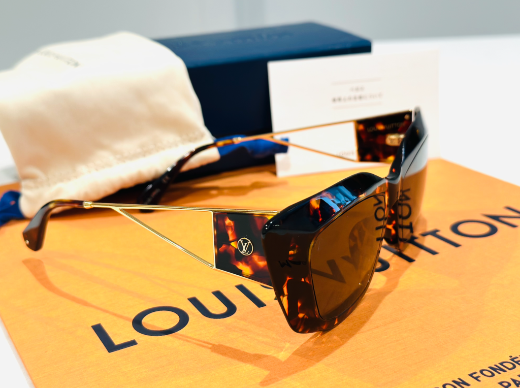 Louis Vuitton Arizona Dream Tortoiseshell Leopard Cat-Eye Sunglasses