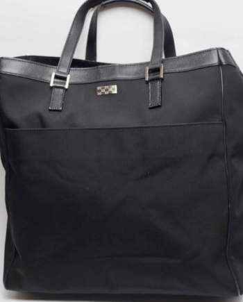 Perfect Unisex Gucci Travel Office Black Tote