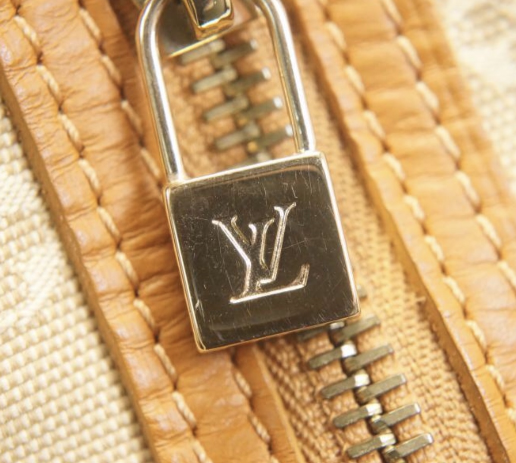 Louis Vuitton Monogram Mini Lin Betsy Beige Backpack
