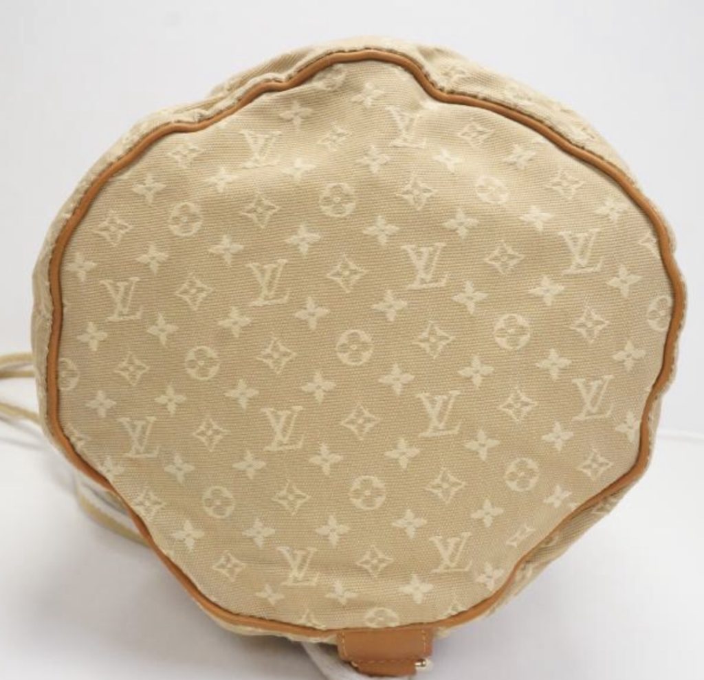 Louis Vuitton Monogram Mini Lin Betsy Beige Backpack