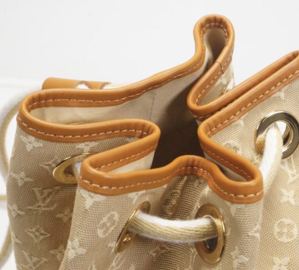 Louis Vuitton Monogram Mini Lin Betsy Beige Backpack