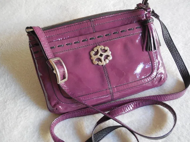 Brighton Brazos Pink Crossbody Bag