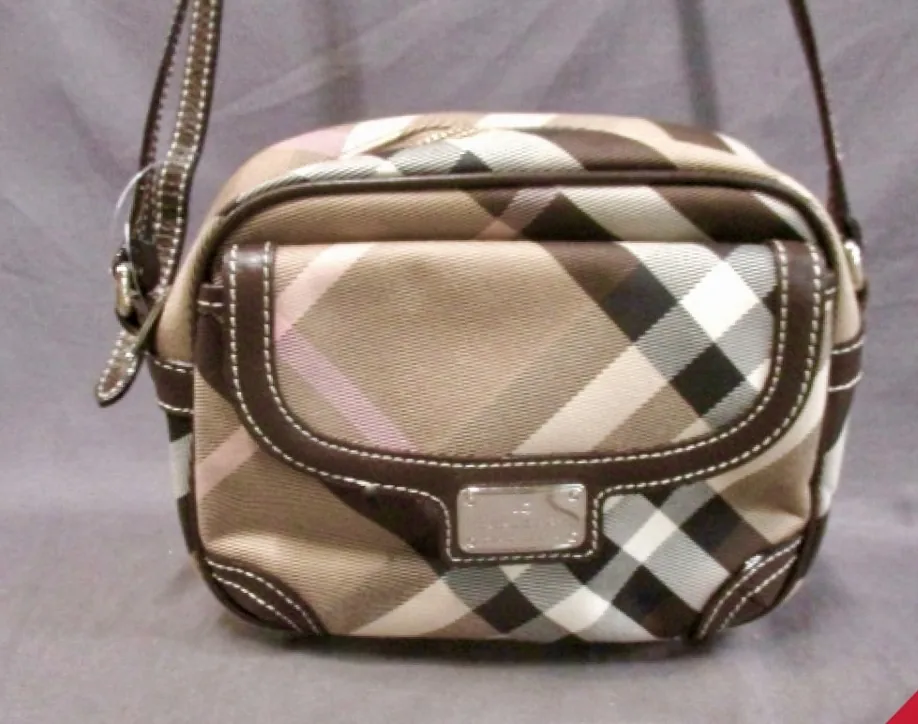 Burberry Blue Label Nova Check Crossbody Bag