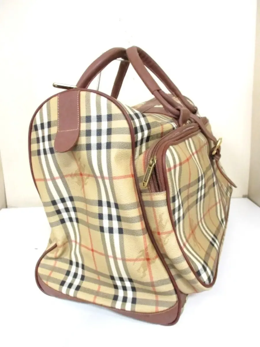 Burberry Haymarket Check Duffel Bag — image 2