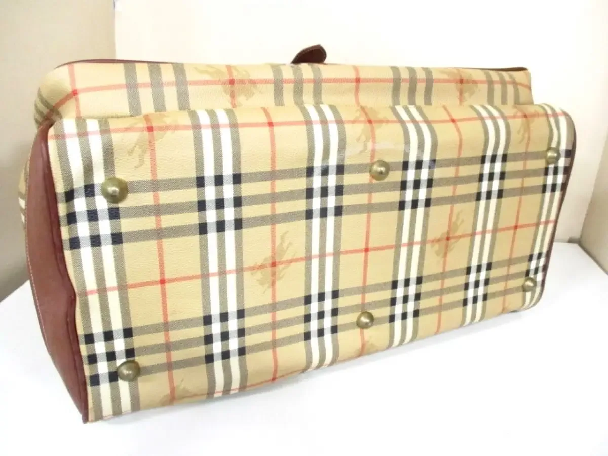 Burberry Haymarket Check Duffel Bag — image 4
