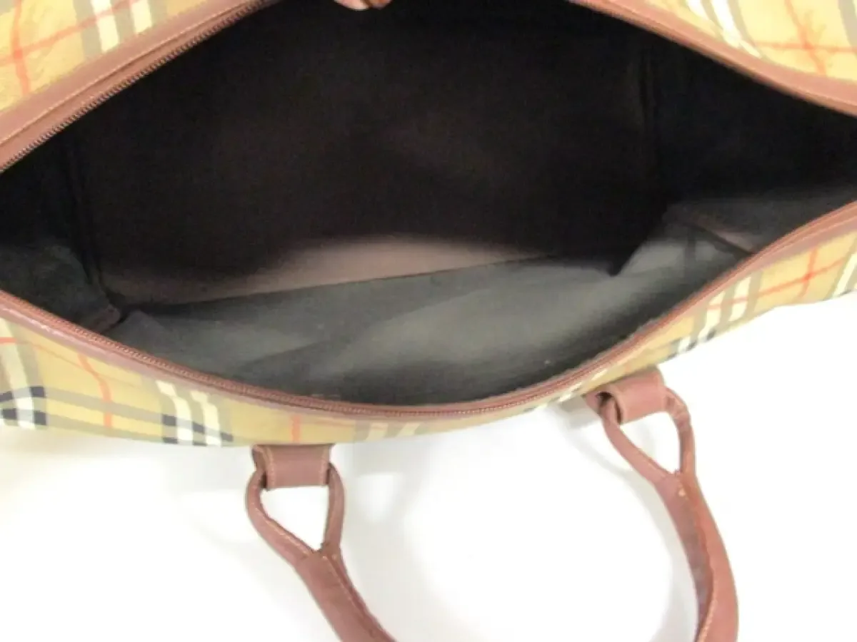 Burberry Haymarket Check Duffel Bag — image 5