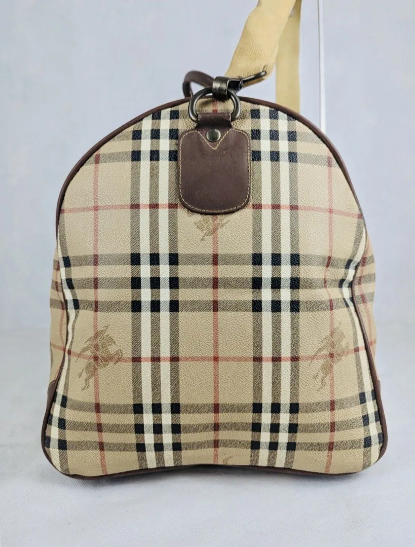 Burberry Haymarket Check Duffel Bag — image 2
