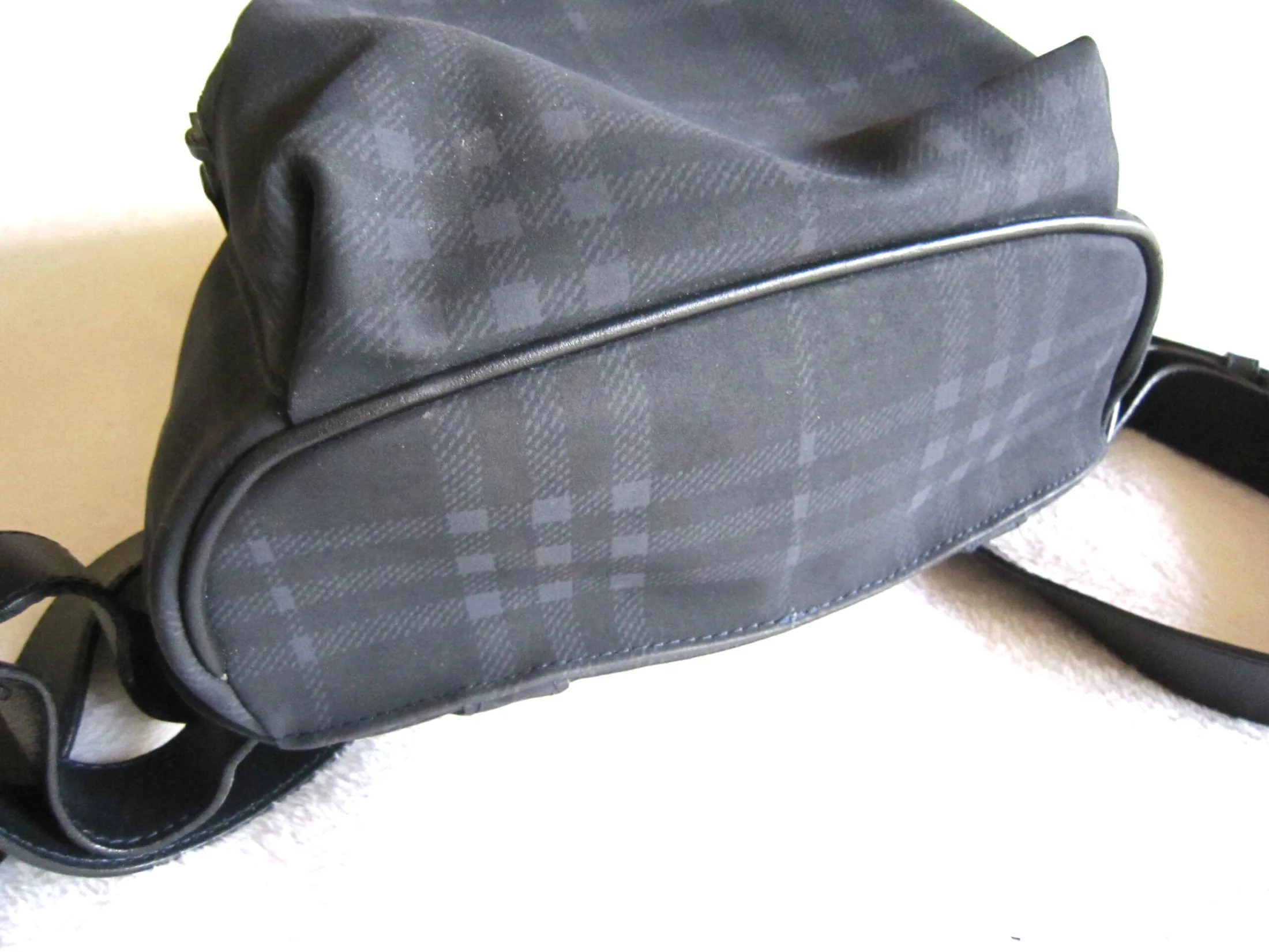 Burberry Nova Check Blue Classic Backpack — image 5