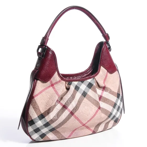 Burberry Nova Check Brooklyn Hobo Bag — image 2