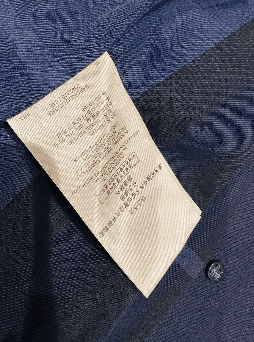 Burberry Brit Tumble Dark Navy Blue Pea Coat Jacket — image 9