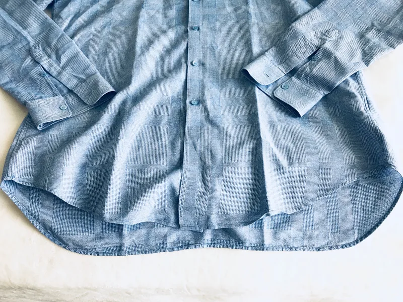 Burberry London Check Pale Blue Dress Shirt/XL — image 8
