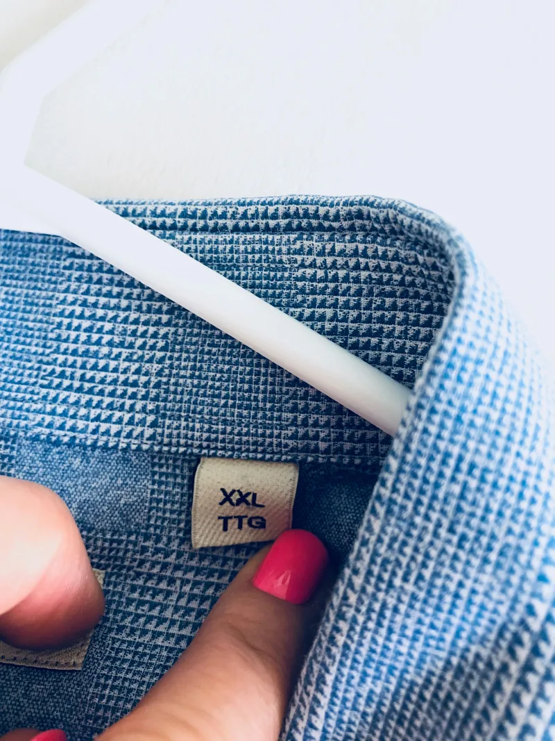 Burberry London Check Pale Blue Dress Shirt/XL — image 9