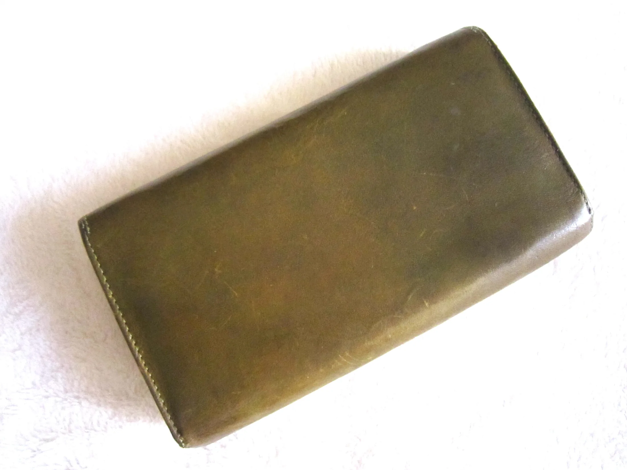 Cavalieri Green Leather Vera Pelle Wallet — image 2
