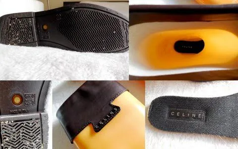 Celine Yellow Rubber Rain Boots/Size 7 — image 5