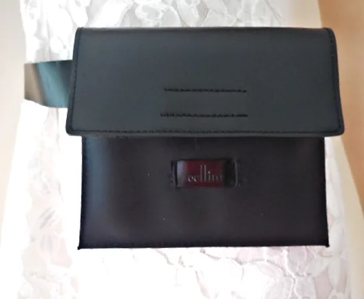 Cellini Black Leather Waist Bag — image 2