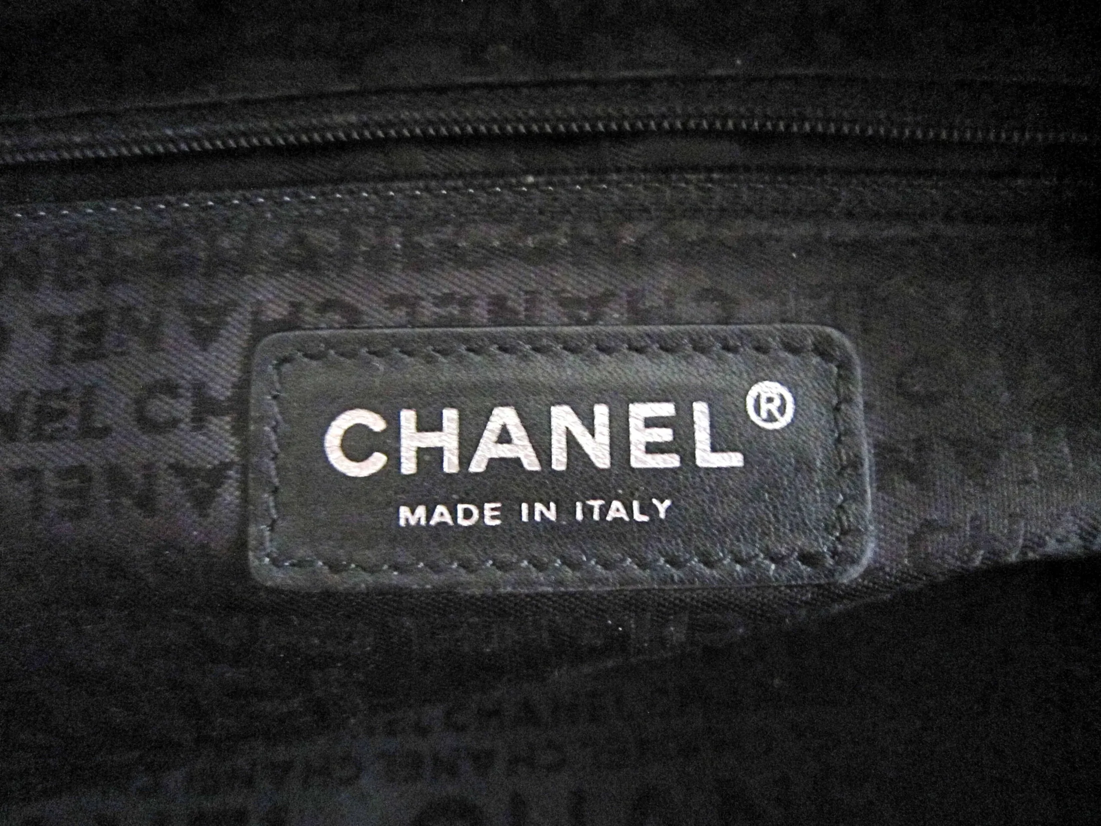 Chanel Black Caviar Leather East West Satchel Bag — image 7