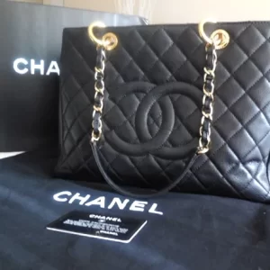 Chanel GST Black Tote Bag