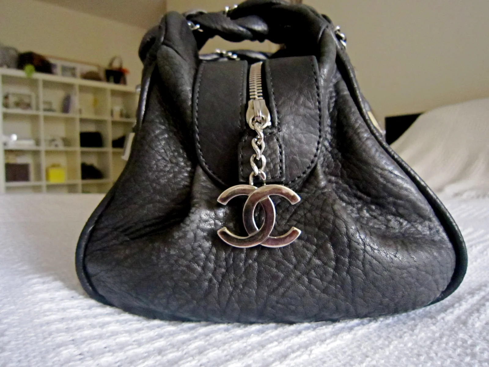 Chanel Limited Edition Lambskin Lady Braid Bowler Purse — image 3