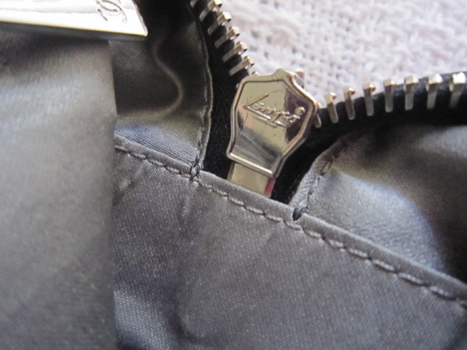 Chanel Limited Edition Lambskin Lady Braid Bowler Purse — image 11