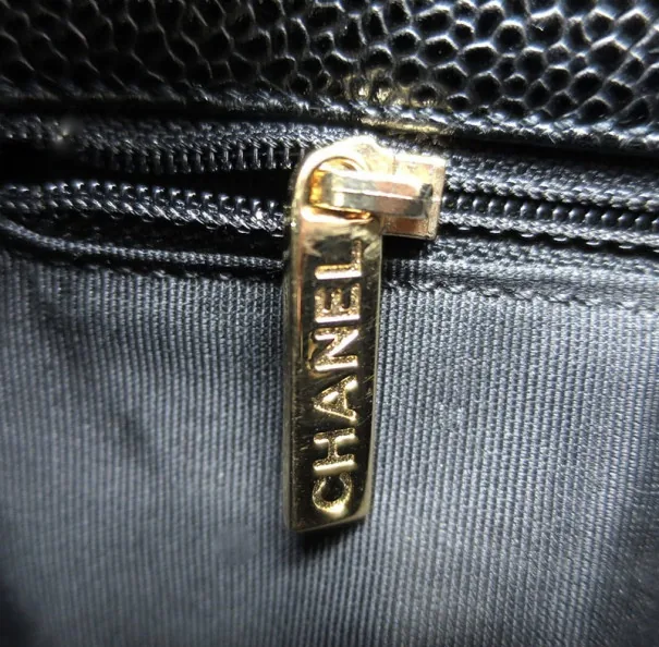 Chanel PST Black Caviar Petit Shopping Tote Bag — image 5