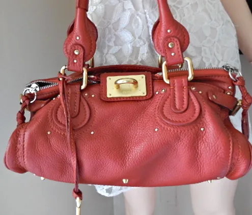 Chloe Paddington Leather Satchel