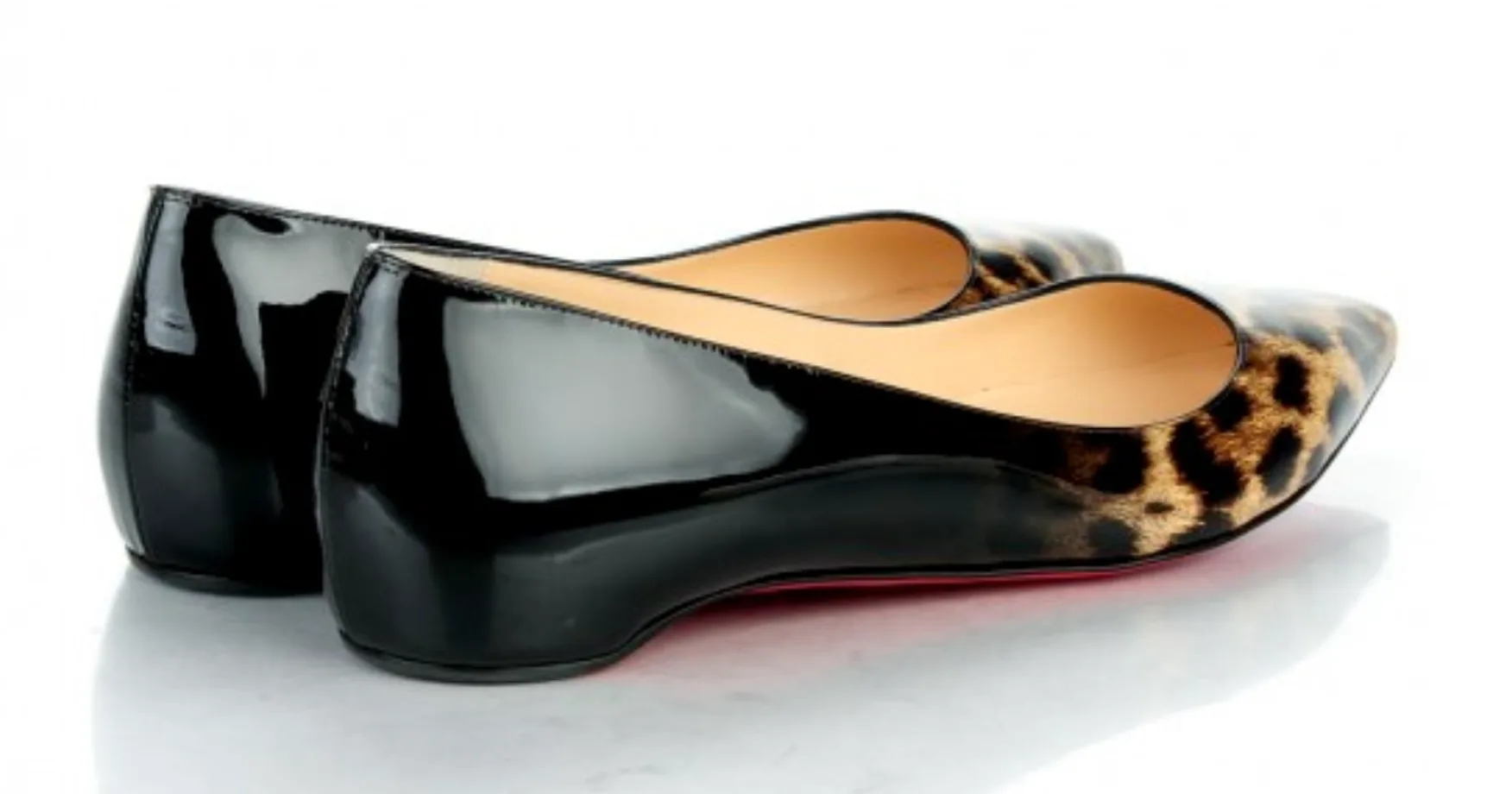 Christian Louboutin Leopard Patent Degrade Pigalle Follies Flats — image 5