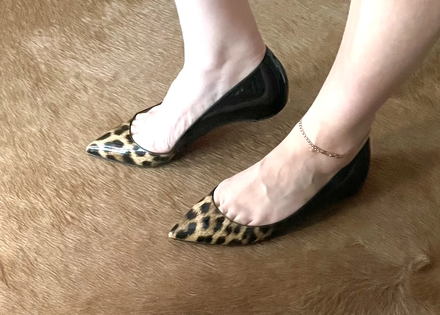 Christian Louboutin Leopard Patent Degrade Pigalle Follies Flats — image 9