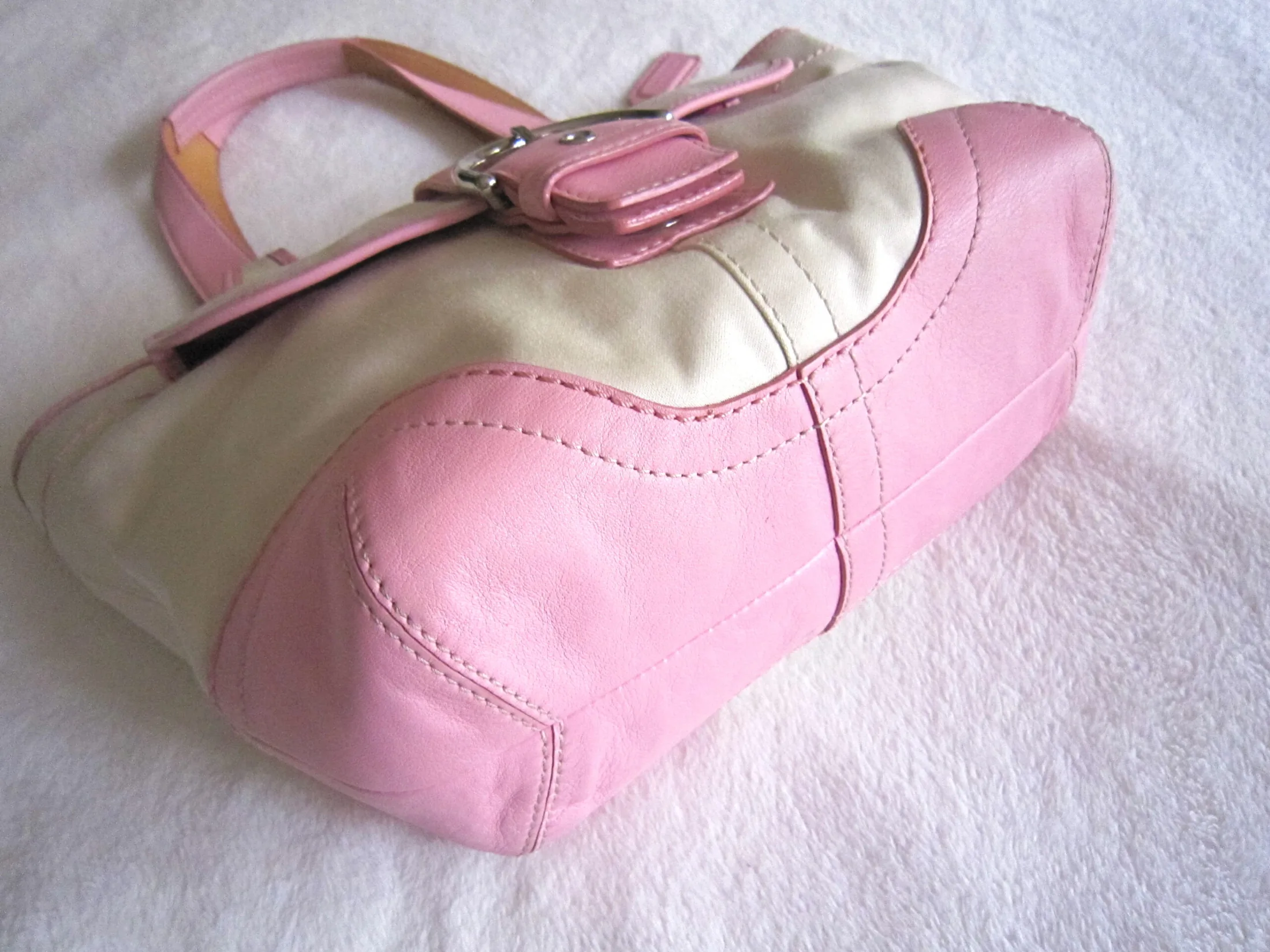 Coach 1882 Soho Twill Pink Tote — image 4
