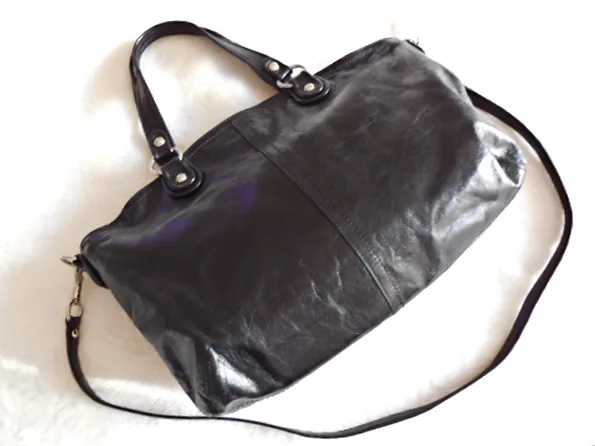 Coach Black Leather Kristin Handbag — image 2