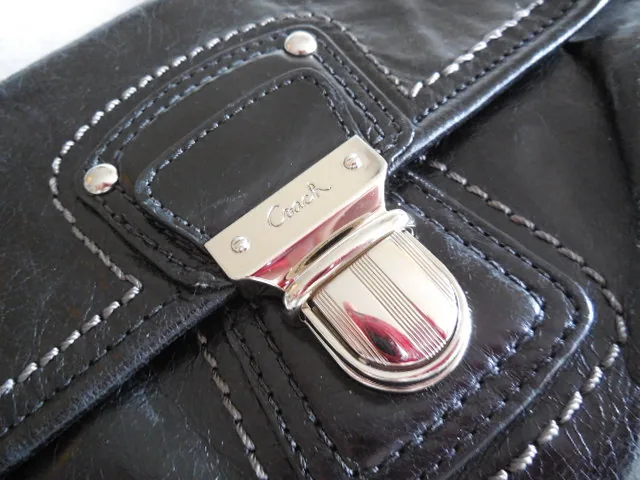 Coach Black Leather Kristin Handbag — image 4