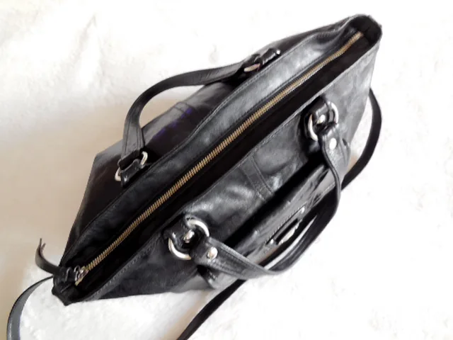 Coach Black Leather Kristin Handbag — image 5