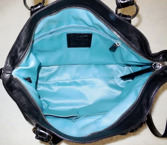 Coach Black Leather Kristin Handbag — image 8