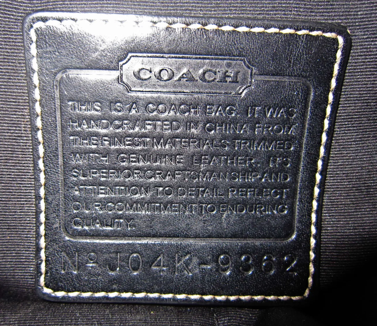 Coach Monogram Messenger Bag — image 6