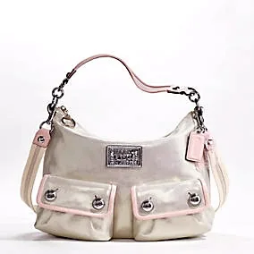 Coach Poppy Sparkle Hobo Bag
