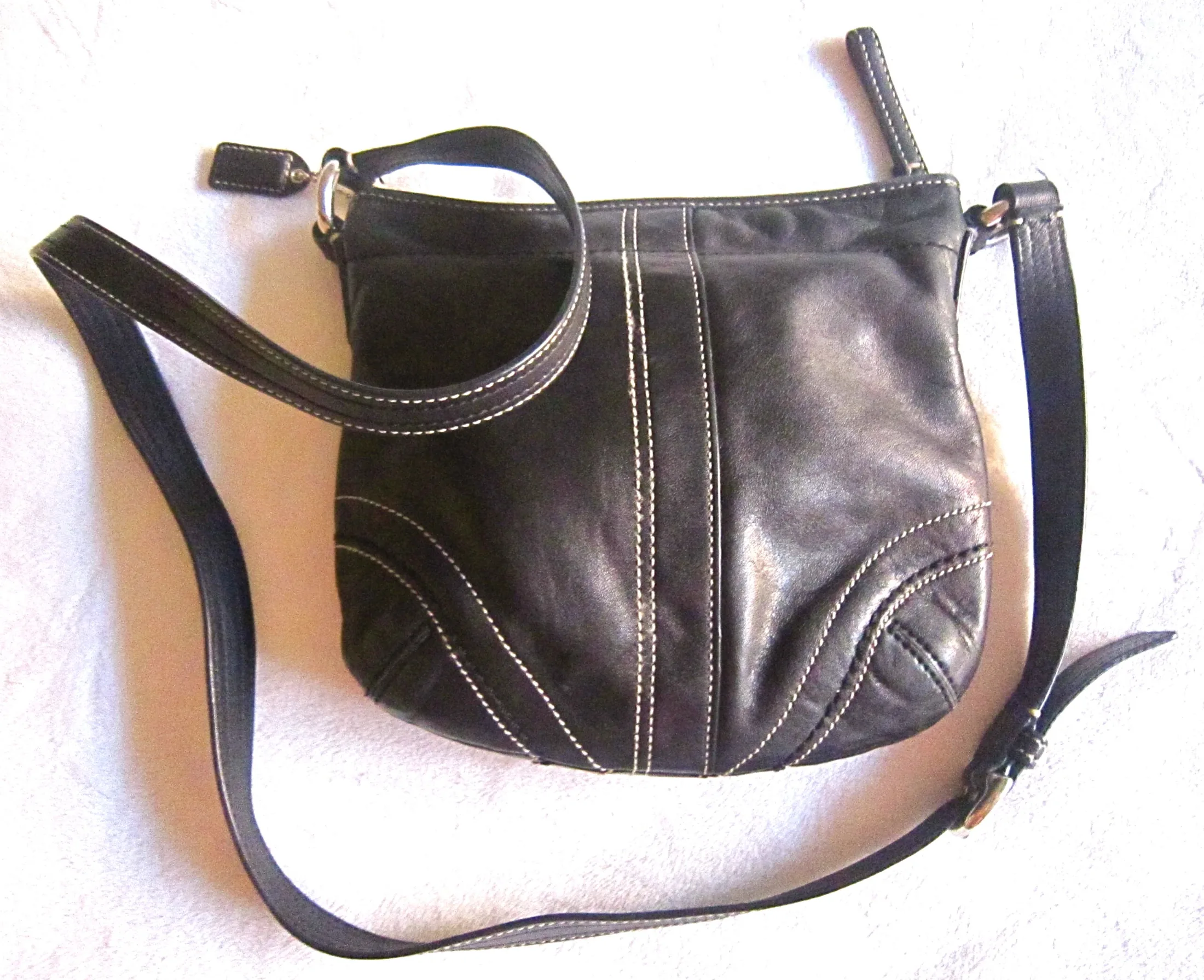 Coach Soho Brown Leather Crossbody Bag — image 2