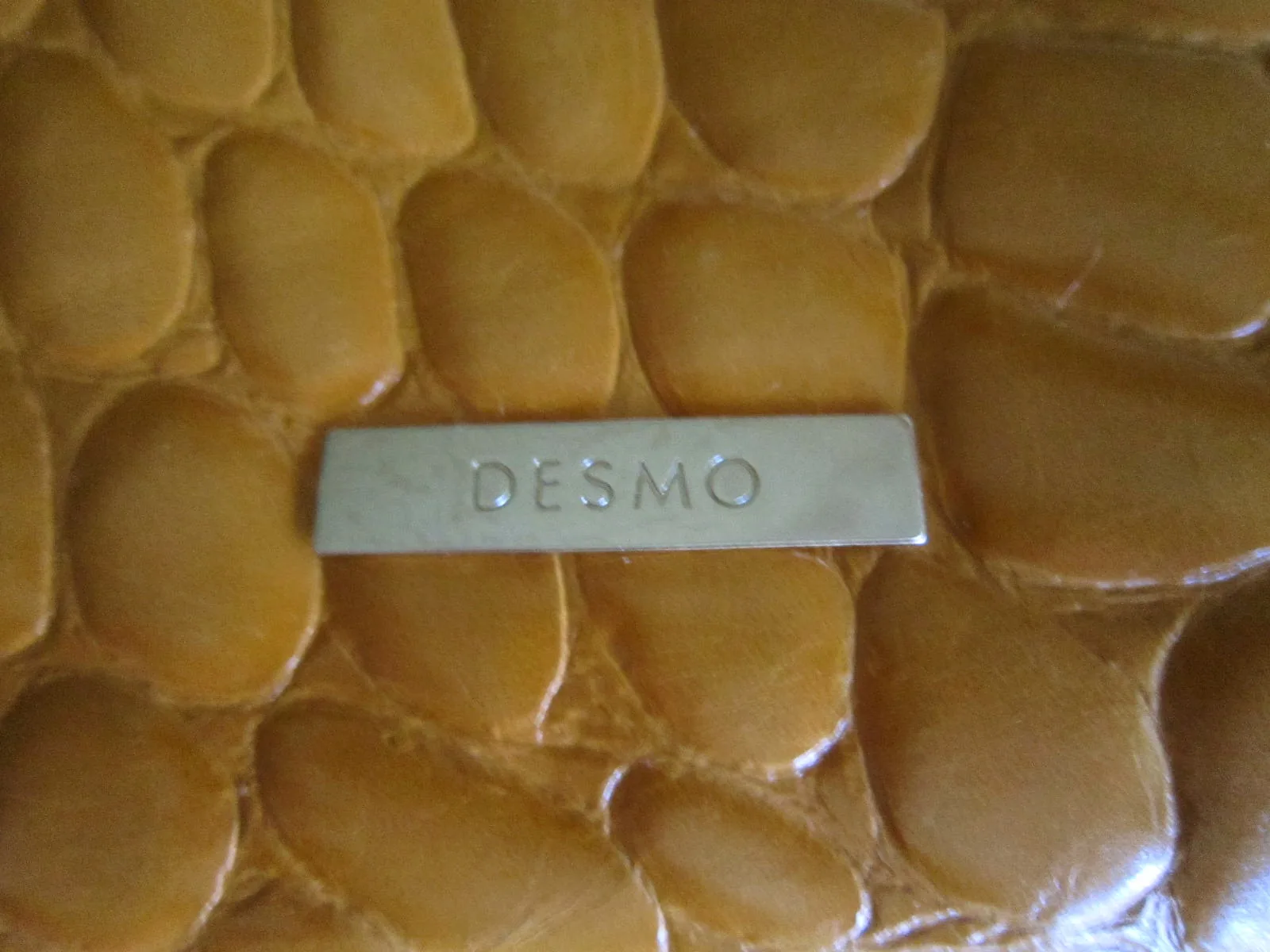 Desmo Yellow Croc Shoulder Bag — image 3