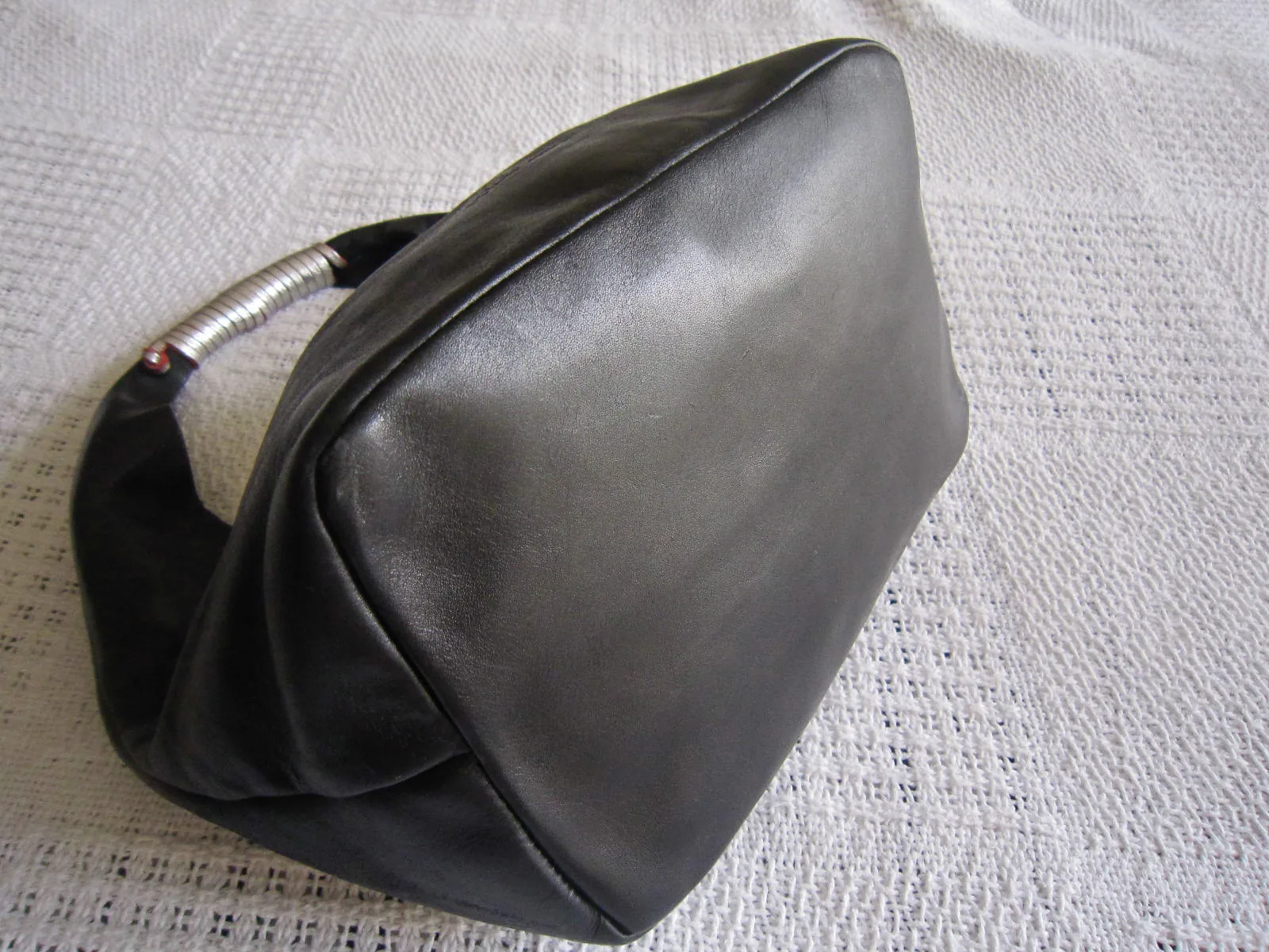 Dolce & Gabbana Black Leather Hobo Bag — image 5