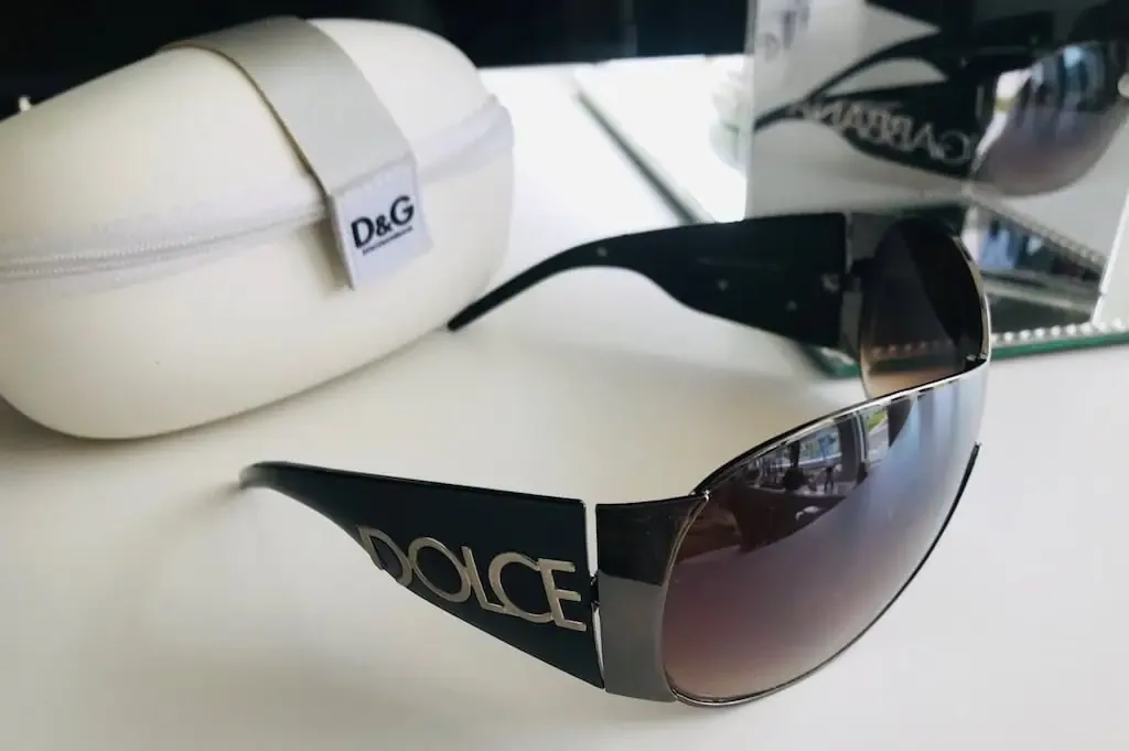 Dolce & Gabbana Purple-Black Silver F863 Sunglasses