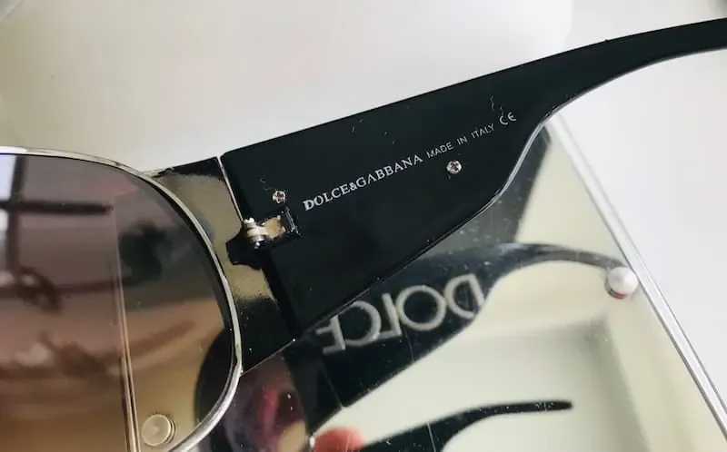 Dolce & Gabbana Purple-Black Silver F863 Sunglasses — image 8