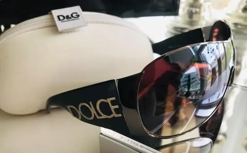 Dolce & Gabbana Purple-Black Silver F863 Sunglasses — image 11