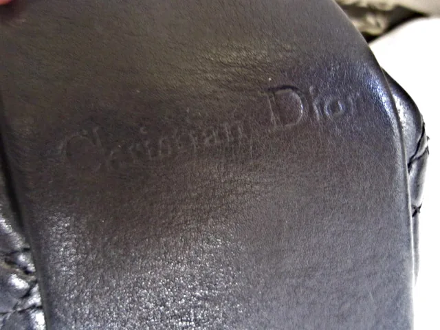 Christian Dior Lady Dior Cannage Black Quilted Leather Handbag — image 7