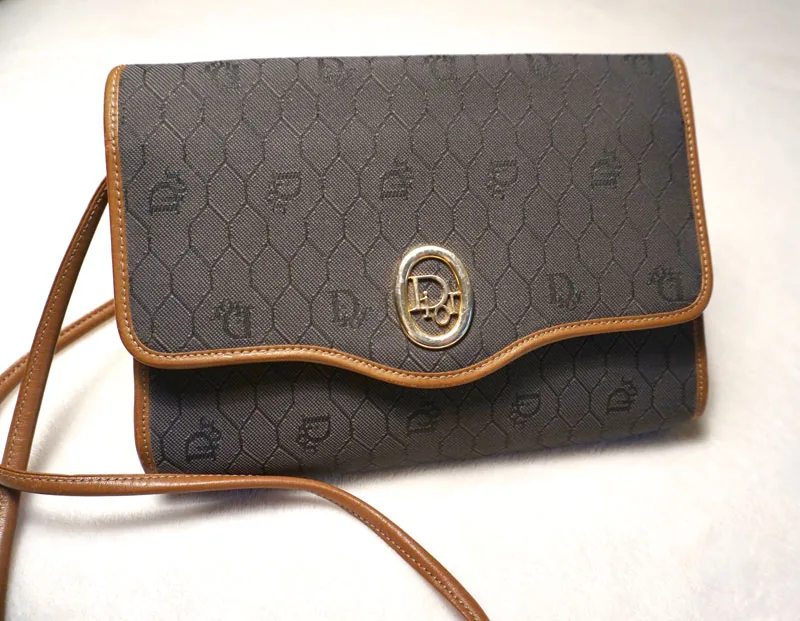 Christian Dior Vintage Signature Crossbody Bag